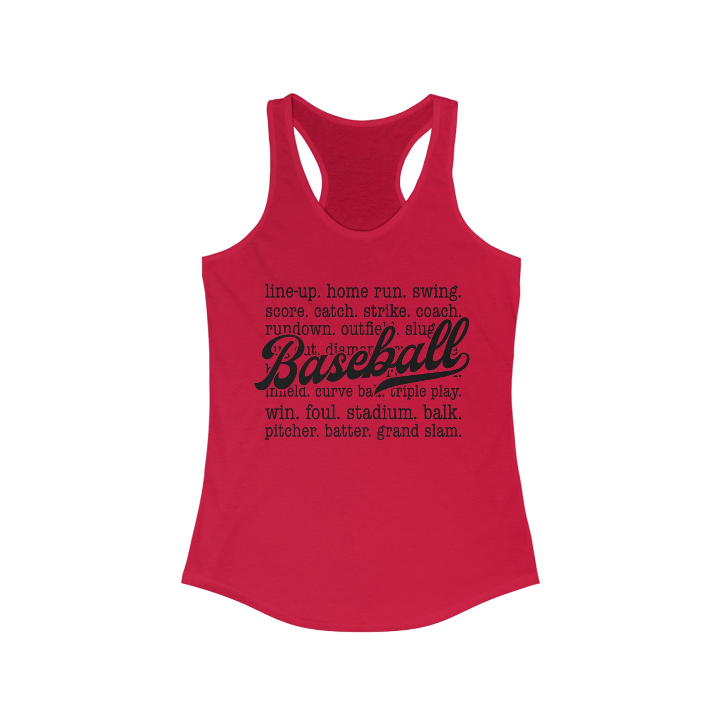Baseball Racerback Tank