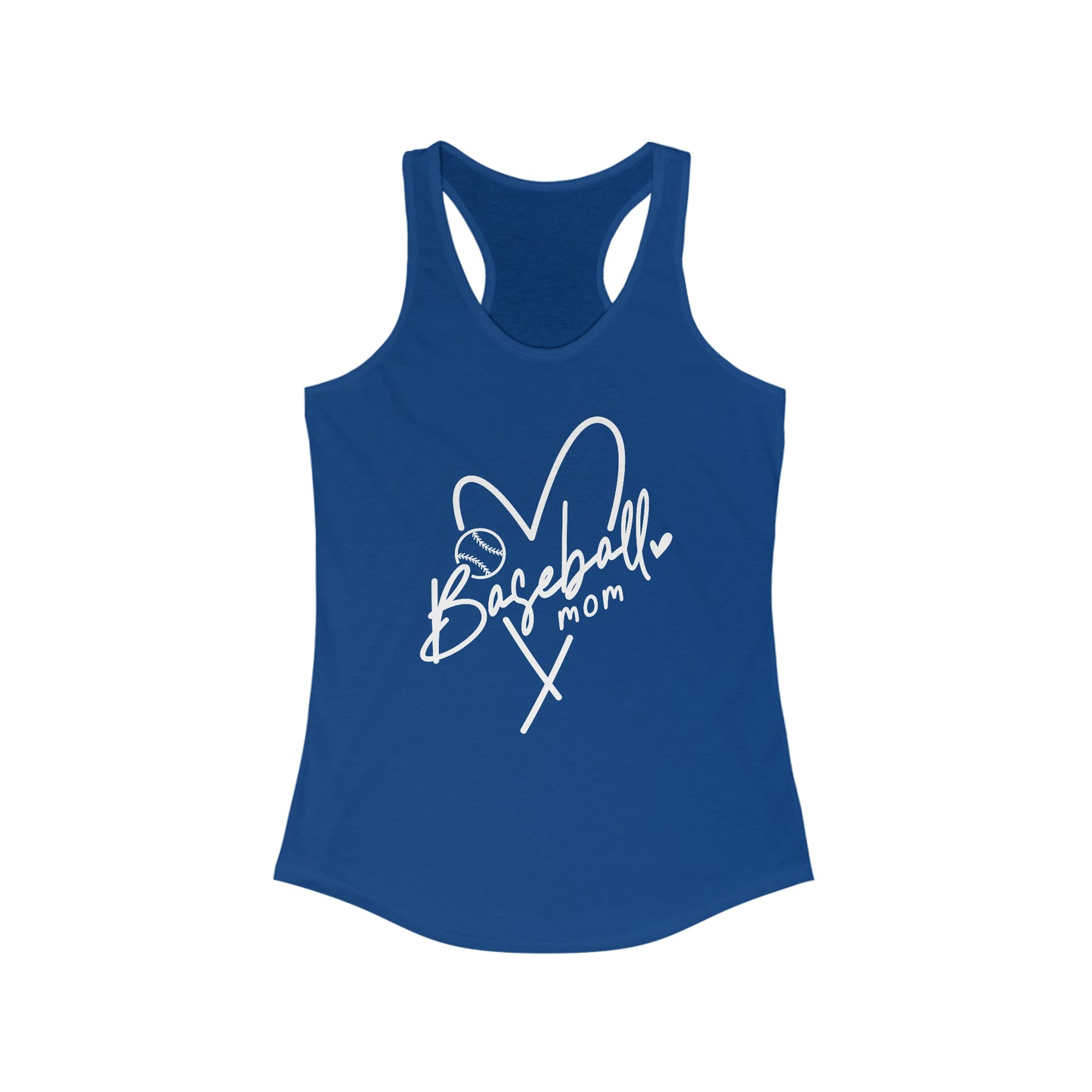 Baseball Mom Racerback Tank