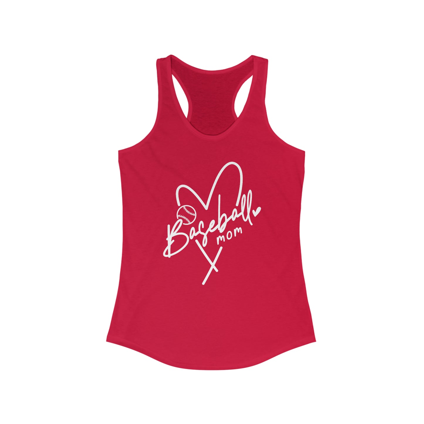 Baseball Mom Racerback Tank