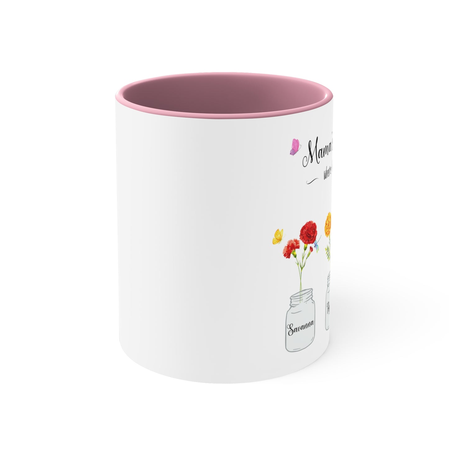 Allisons garden Accent Coffee Mug, 11oz