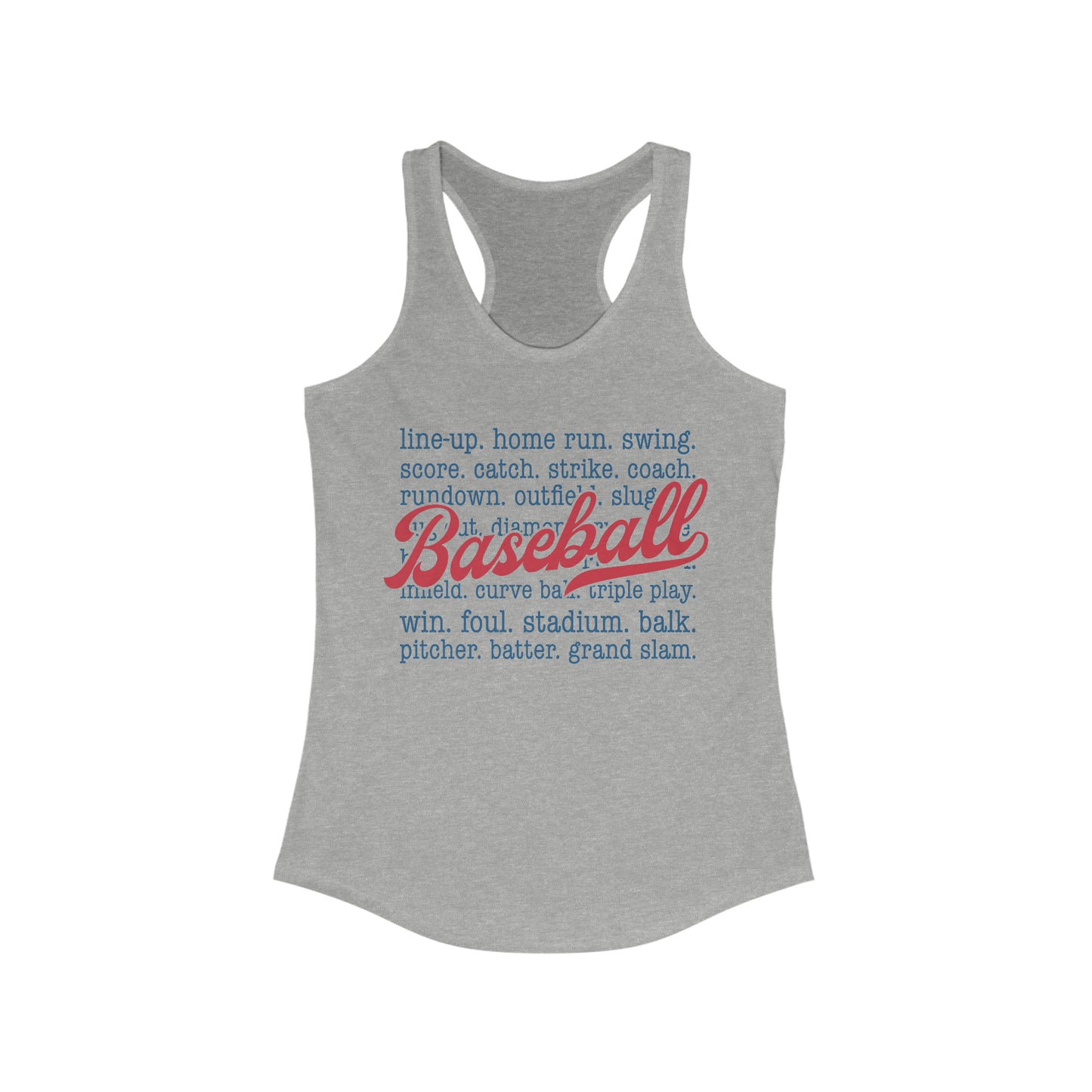 Baseball Racerback Tank