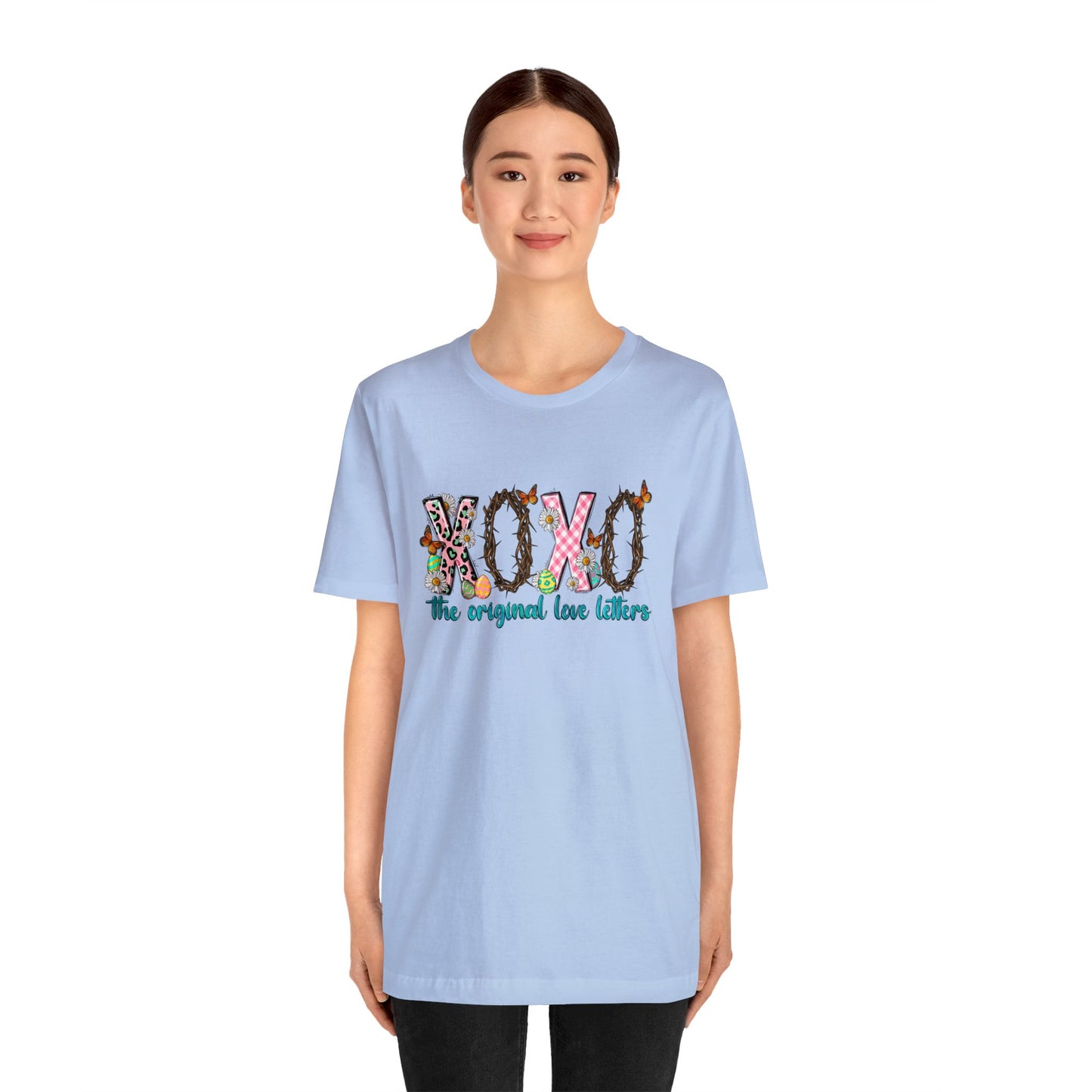 Easter the original love letter - Unisex Jersey Short Sleeve Tee