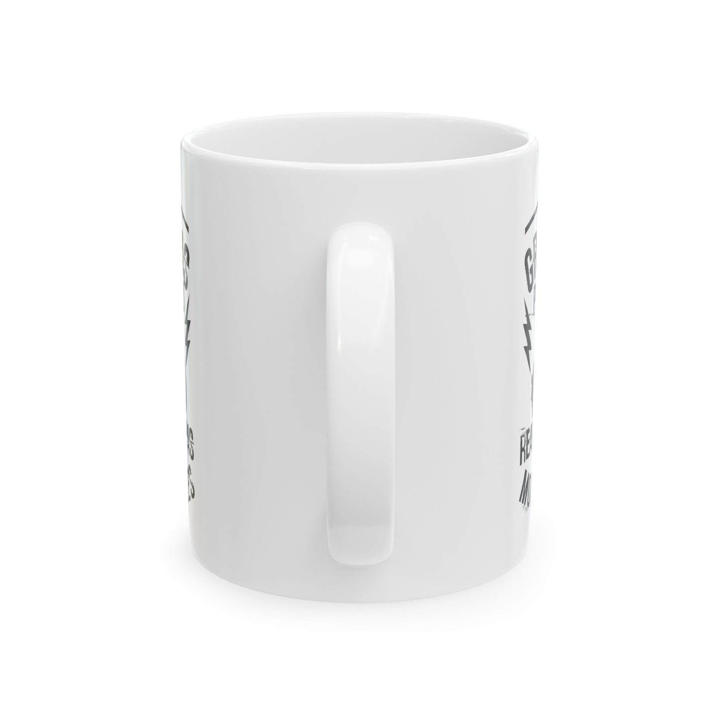 Some Grandpas Play Bingo, Real Grandpas Ride Motorcycles Ceramic Mug, (11oz, 15oz)