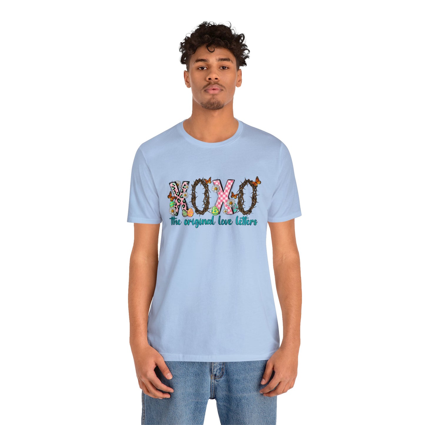 Easter the original love letter - Unisex Jersey Short Sleeve Tee
