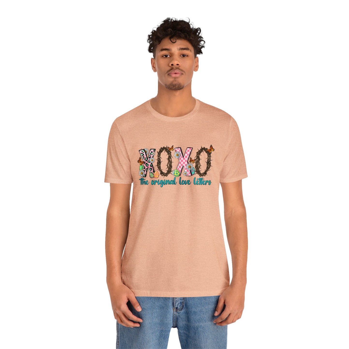 Easter the original love letter - Unisex Jersey Short Sleeve Tee