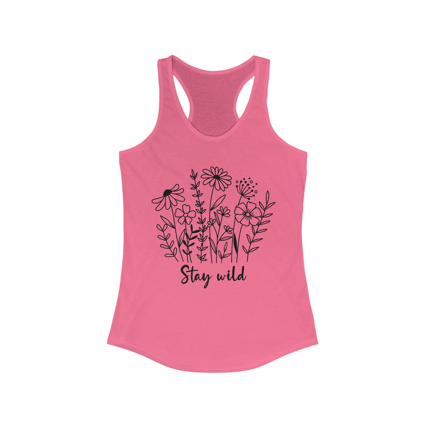 Stay Wild Racerback Tank