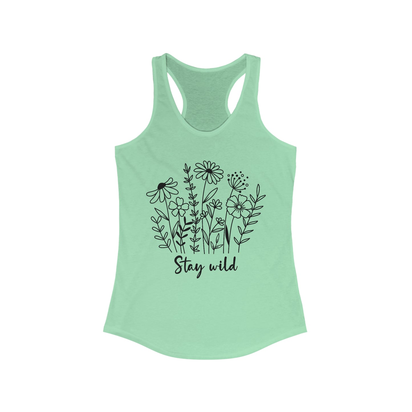 Stay Wild Racerback Tank