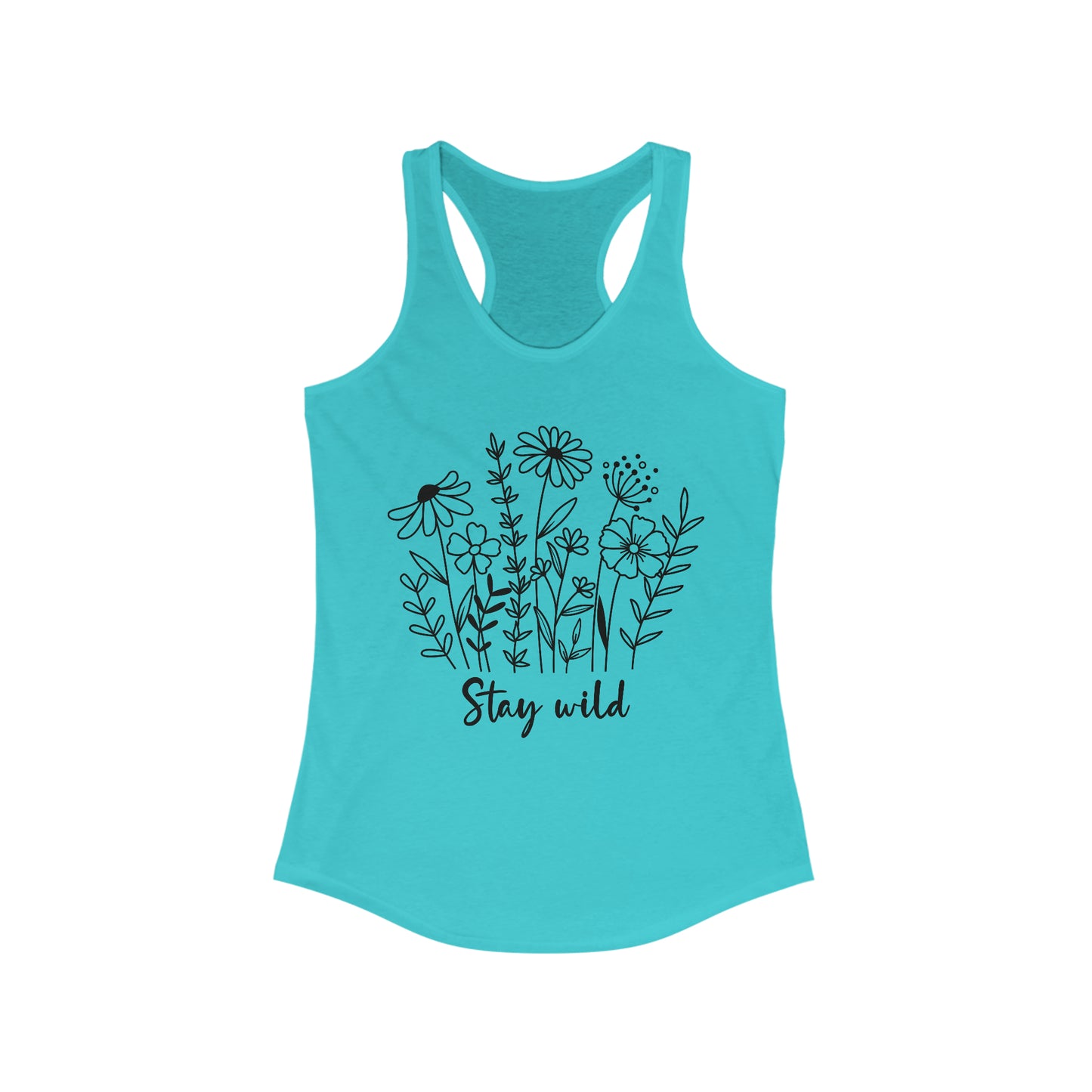 Stay Wild Racerback Tank