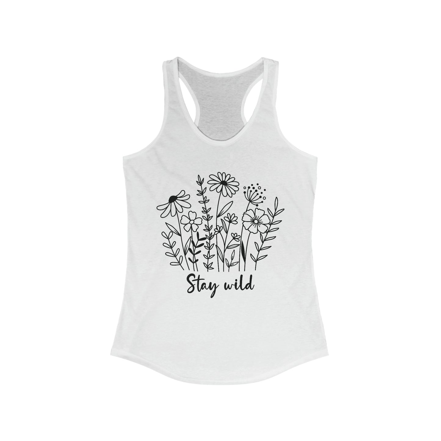 Stay Wild Racerback Tank