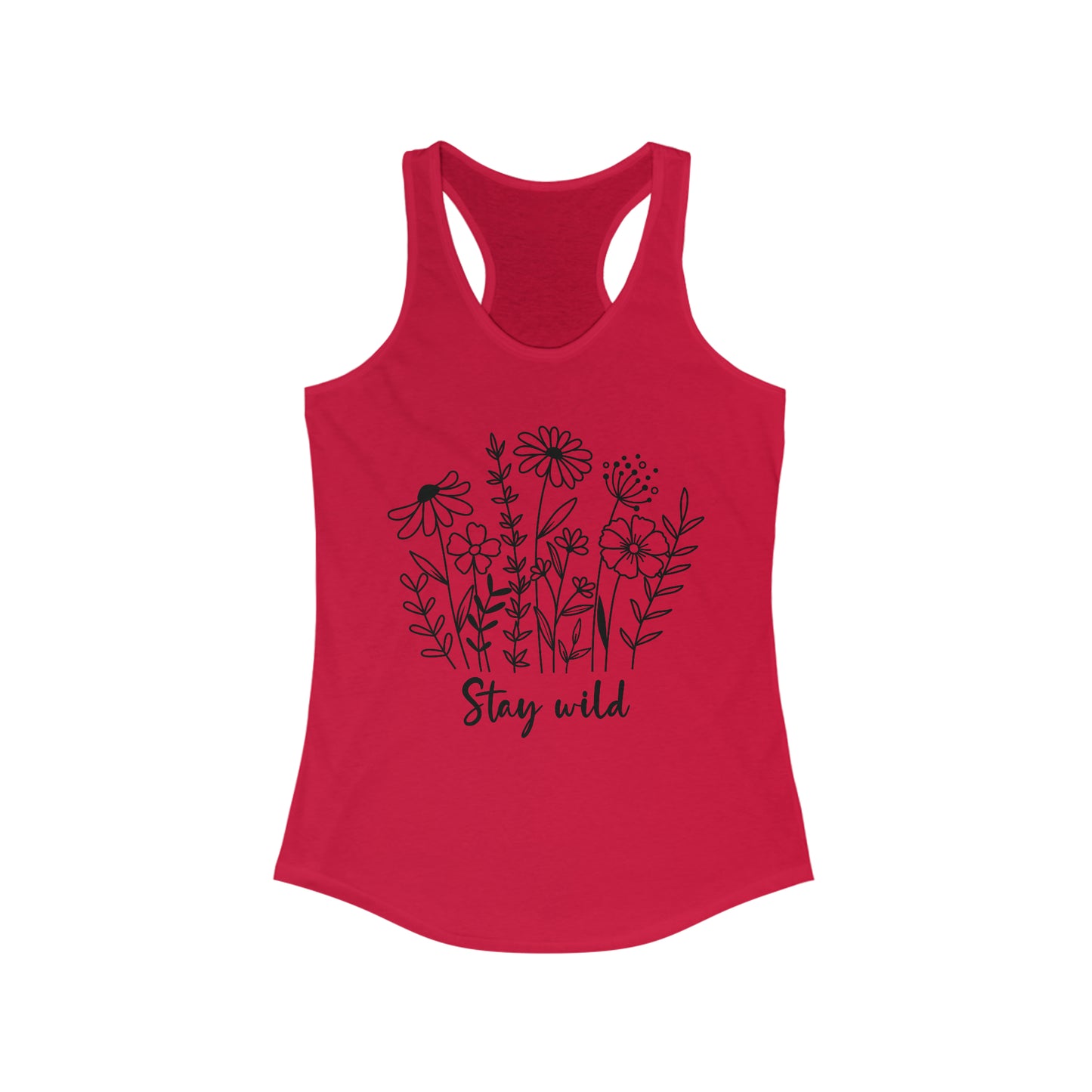 Stay Wild Racerback Tank