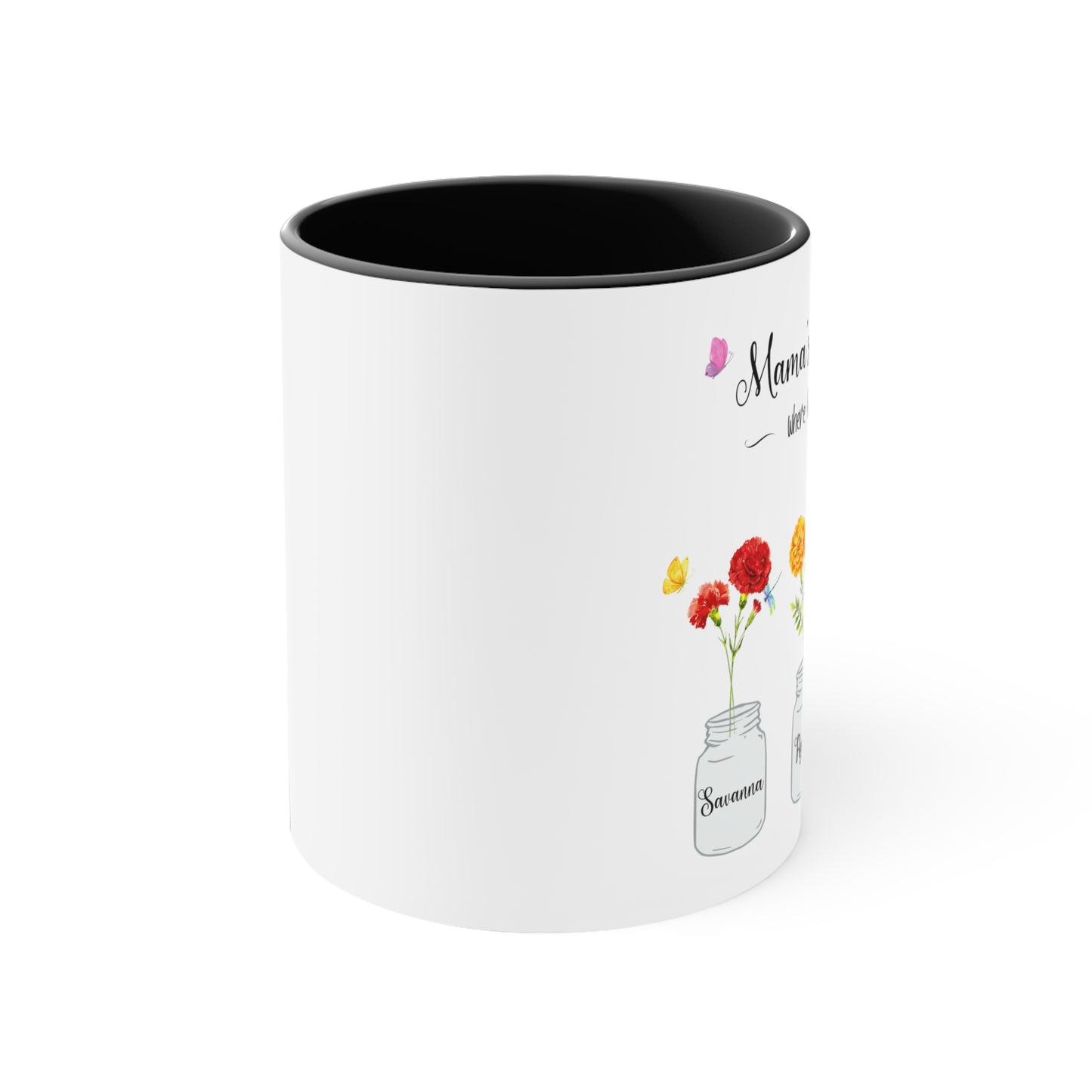 Allisons garden Accent Coffee Mug, 11oz