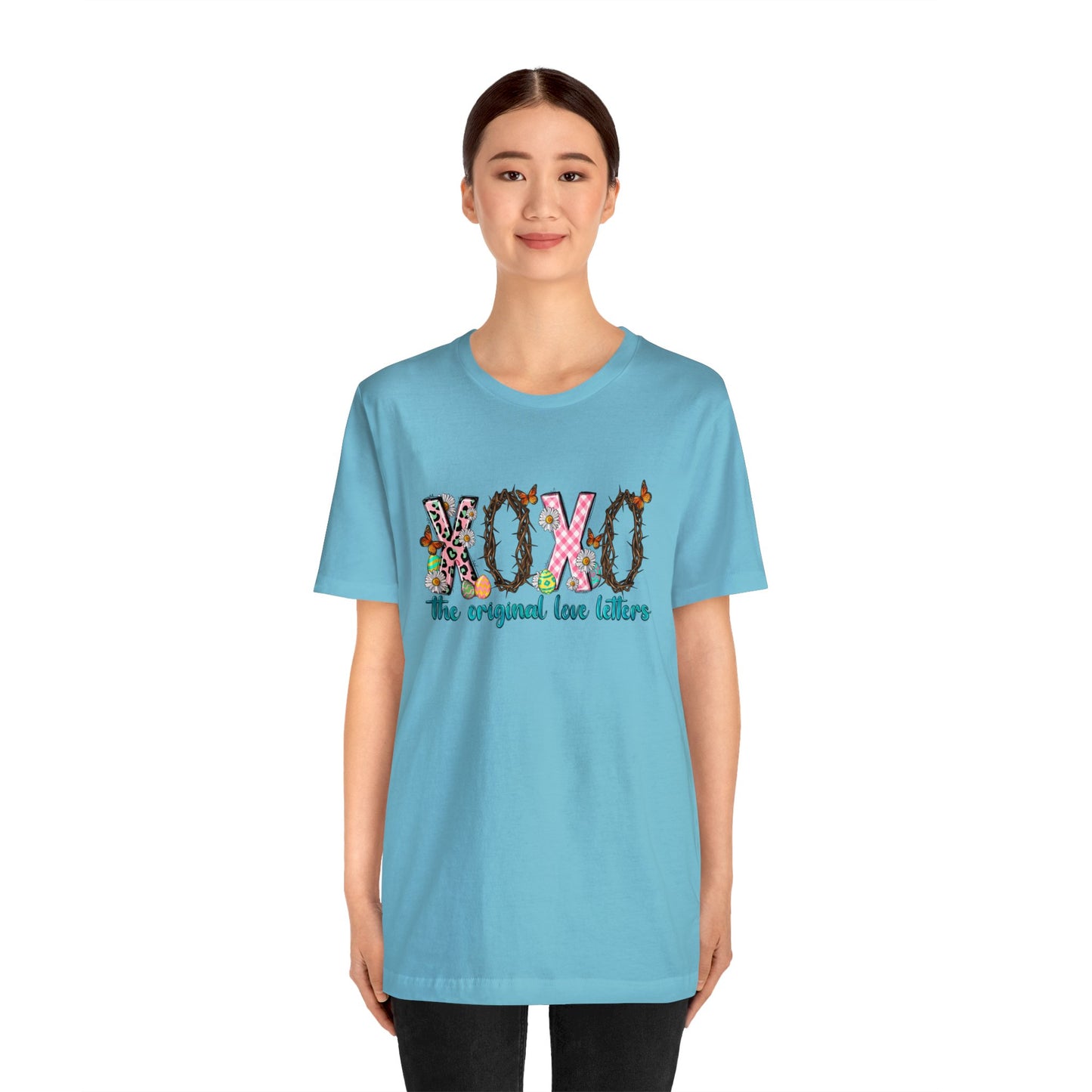 Easter the original love letter - Unisex Jersey Short Sleeve Tee