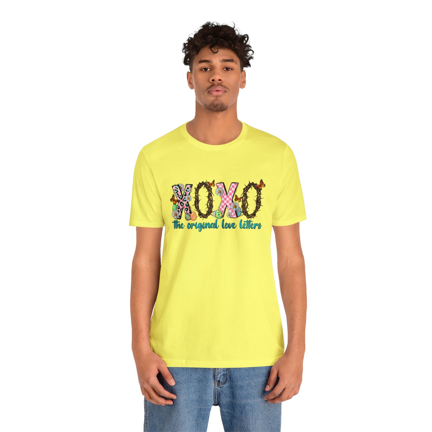 Easter the original love letter - Unisex Jersey Short Sleeve Tee