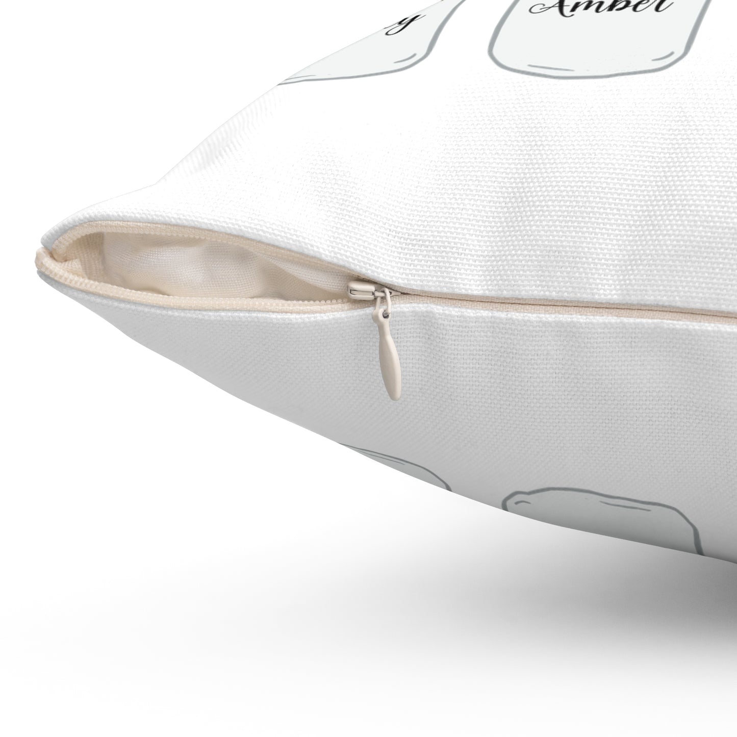 Kiesha's Garden Spun Polyester Square Pillow