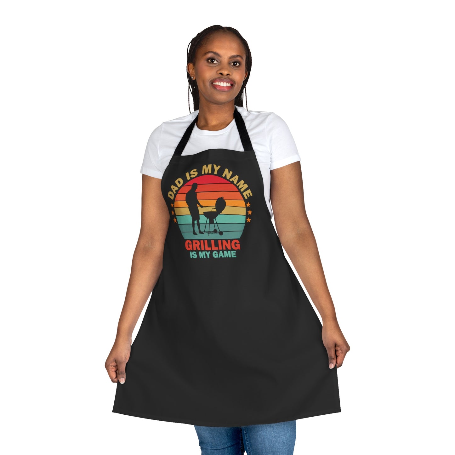 Dad is My Name Grilling is My Game Apron