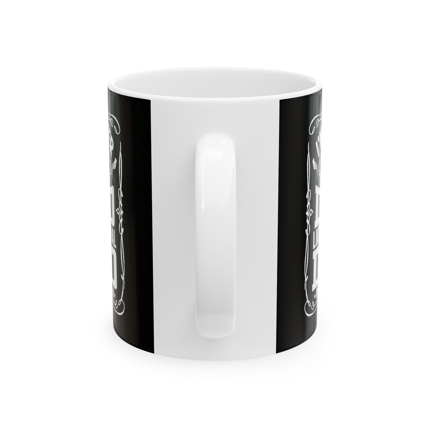 Biker Dad Like a Normal Dad Only Much Cooler Ceramic Mug, (11oz, 15oz)