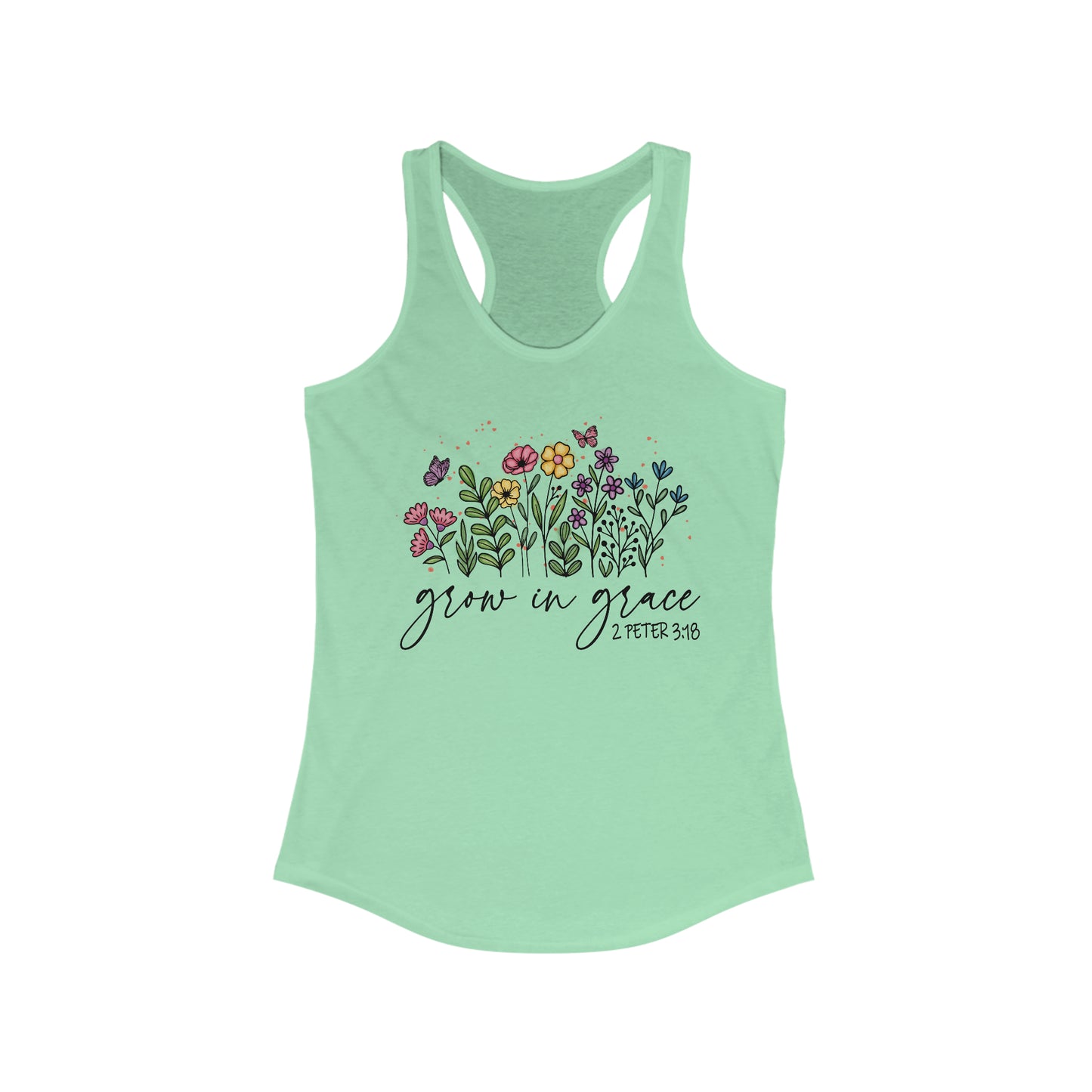 Grow in Grace Racerback Tank