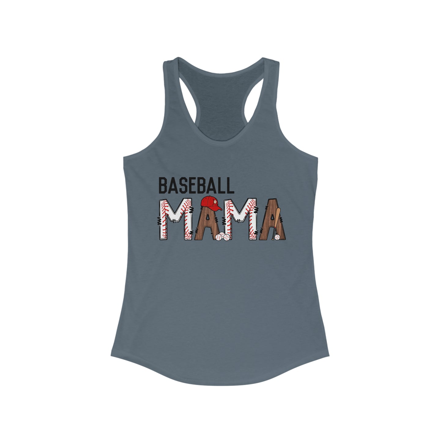 Baseball Mama Racerback Tank