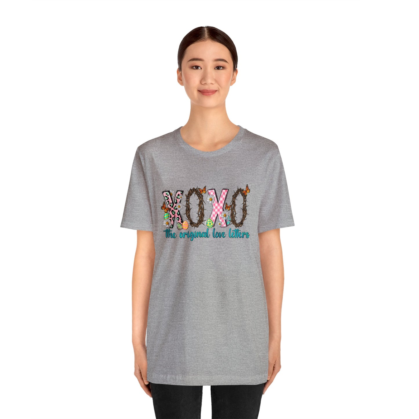 Easter the original love letter - Unisex Jersey Short Sleeve Tee
