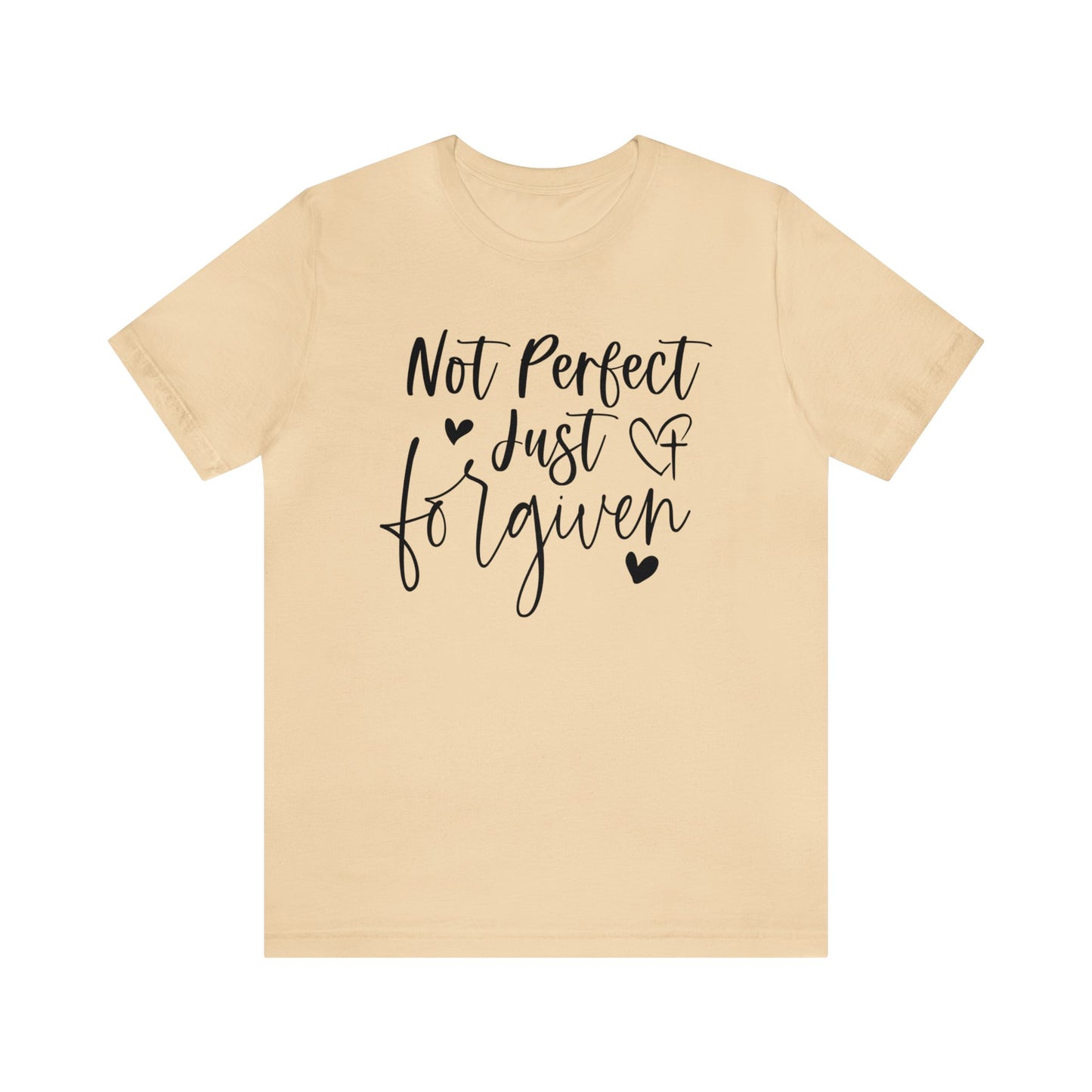 Not Perfect Just Forgiven - Short Sleeve Tee