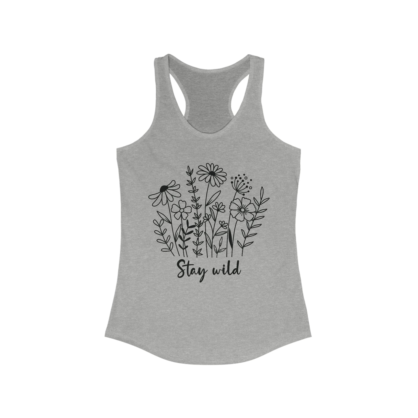 Stay Wild Racerback Tank