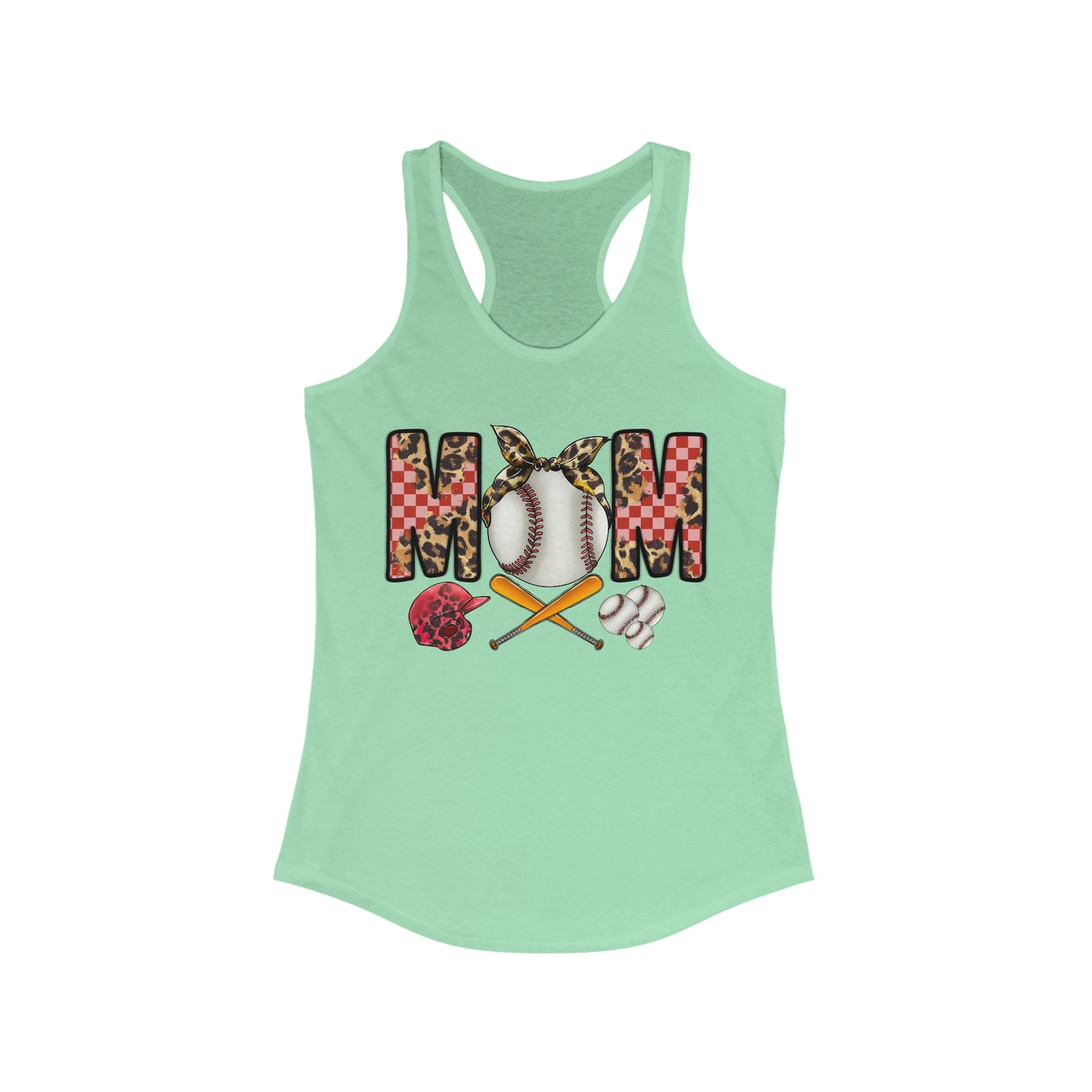 Baseball Mom Racerback Tank