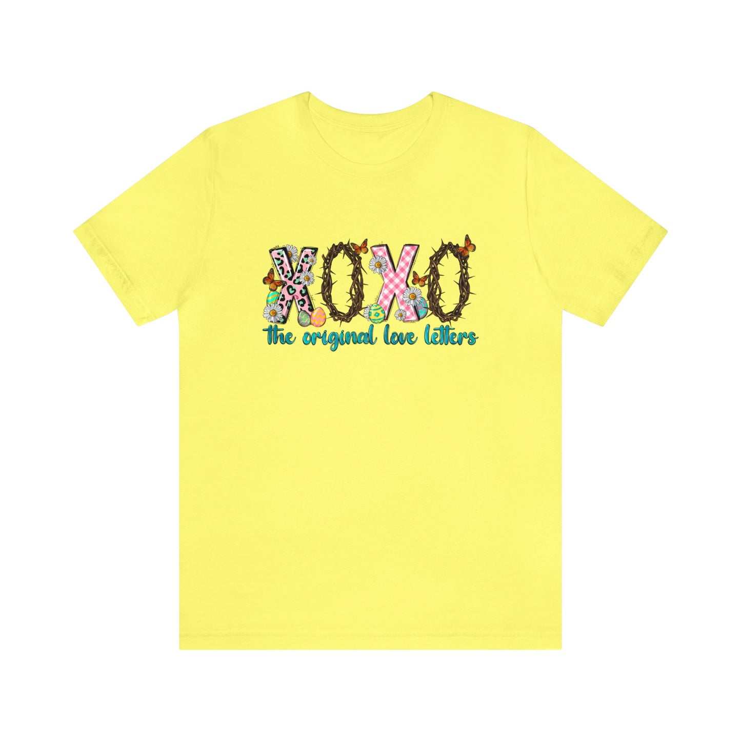 Easter the original love letter - Unisex Jersey Short Sleeve Tee