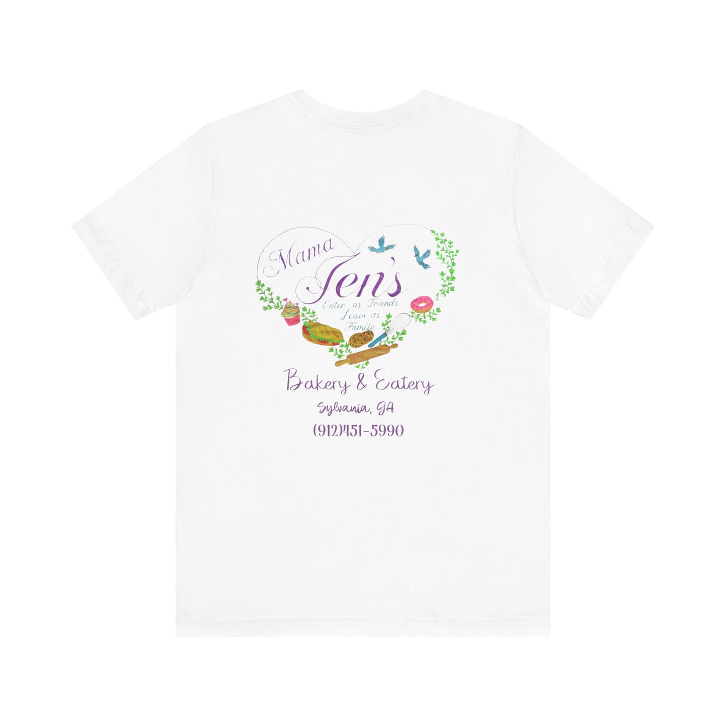 Allyssa Unisex Jersey Short Sleeve Tee