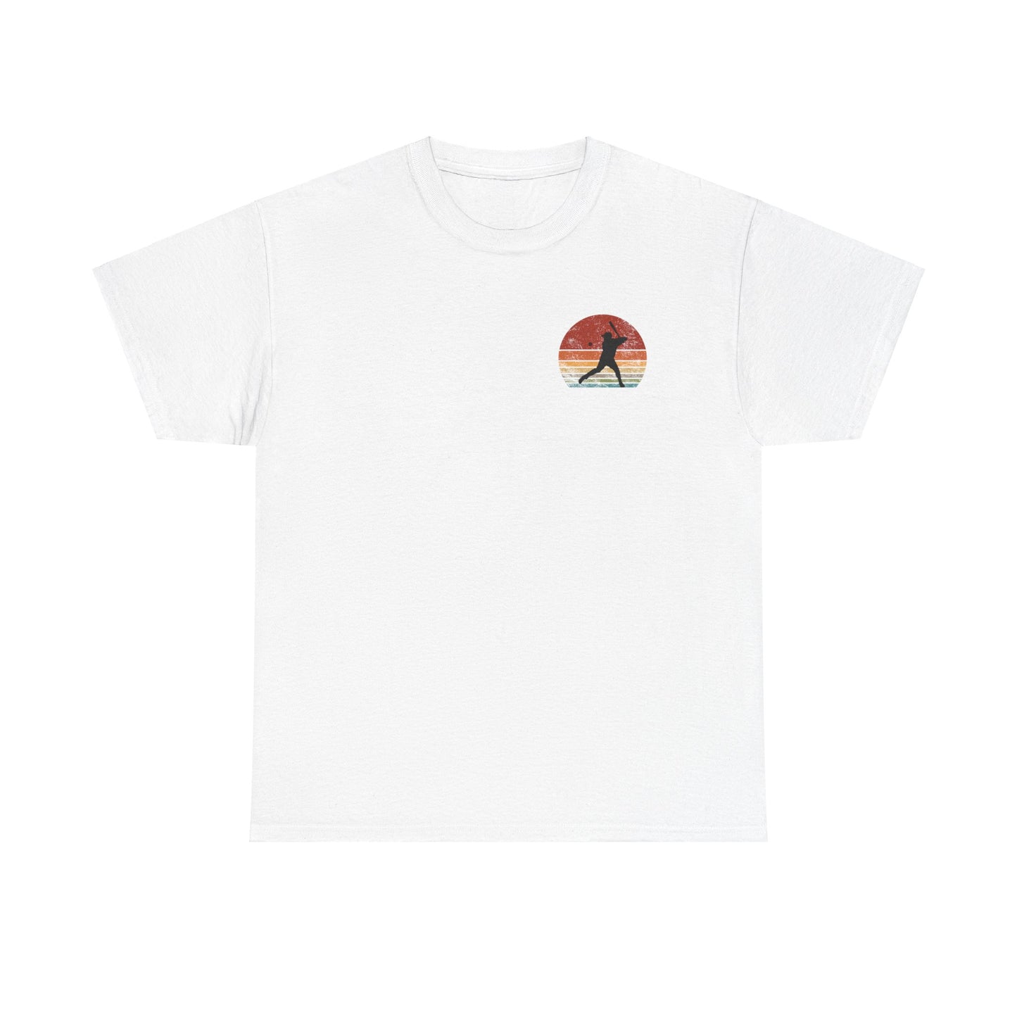 My favorite baseball player calls me Poppy Unisex Heavy Cotton Tee