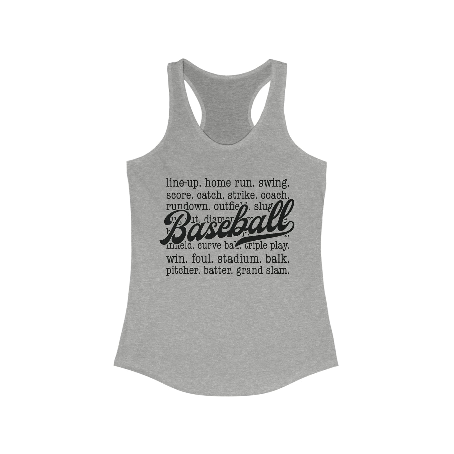 Baseball Racerback Tank