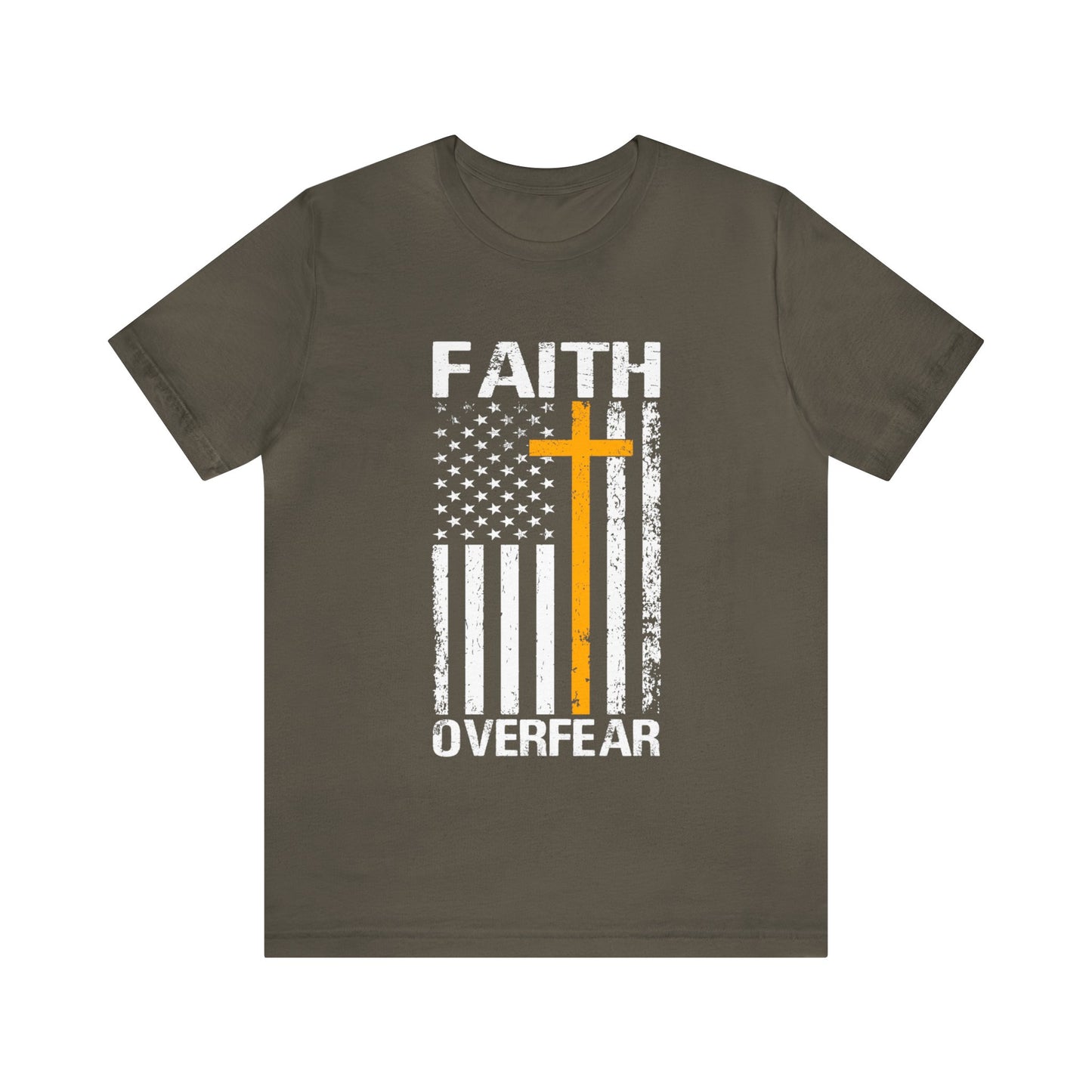 Faith Over Fear - Short Sleeve Tee
