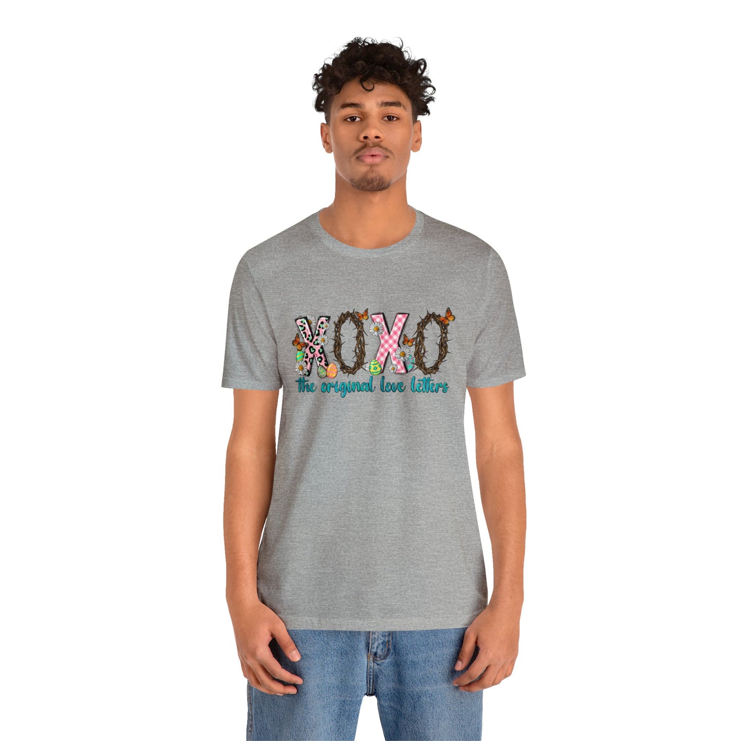 Easter the original love letter - Unisex Jersey Short Sleeve Tee