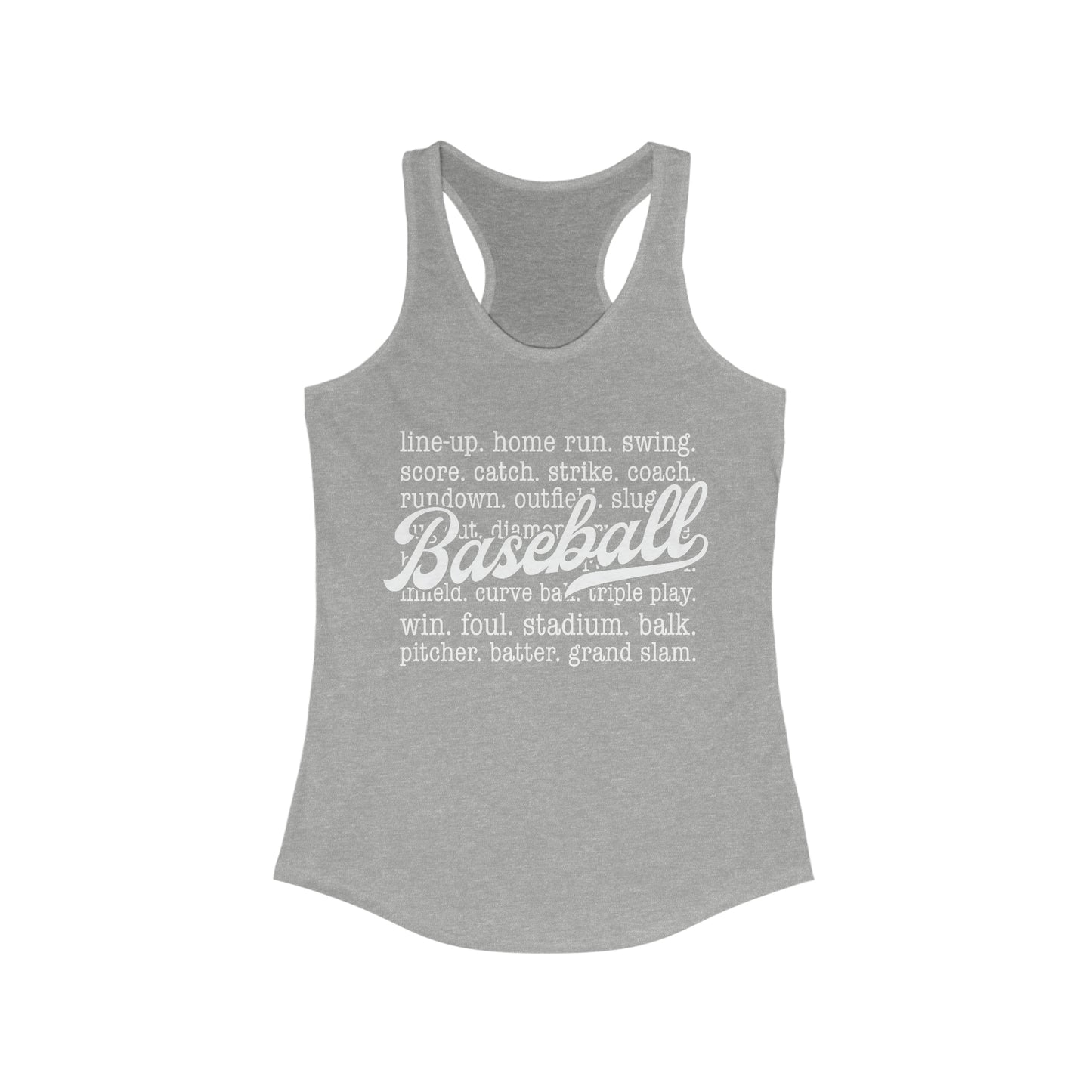 Baseball Racerback Tank
