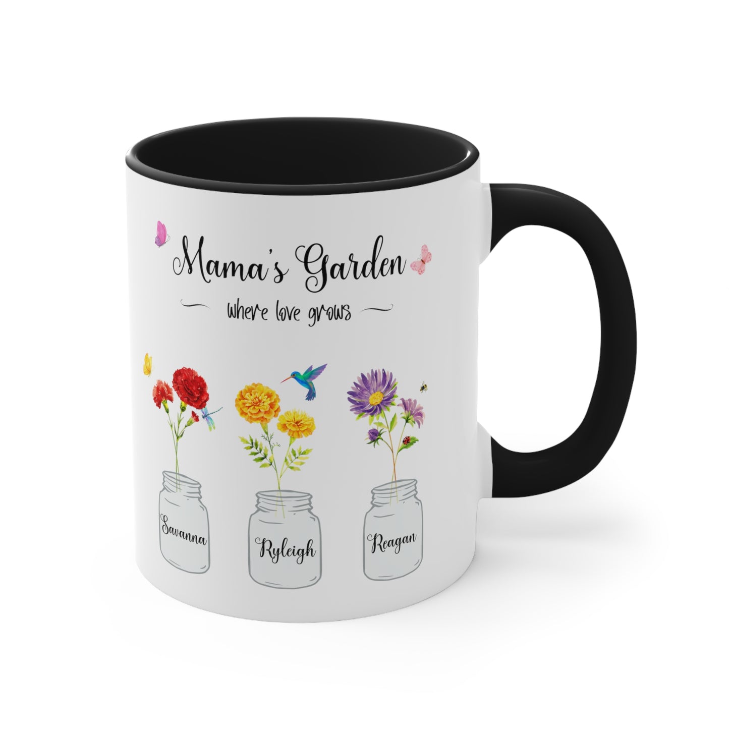 Allisons garden Accent Coffee Mug, 11oz