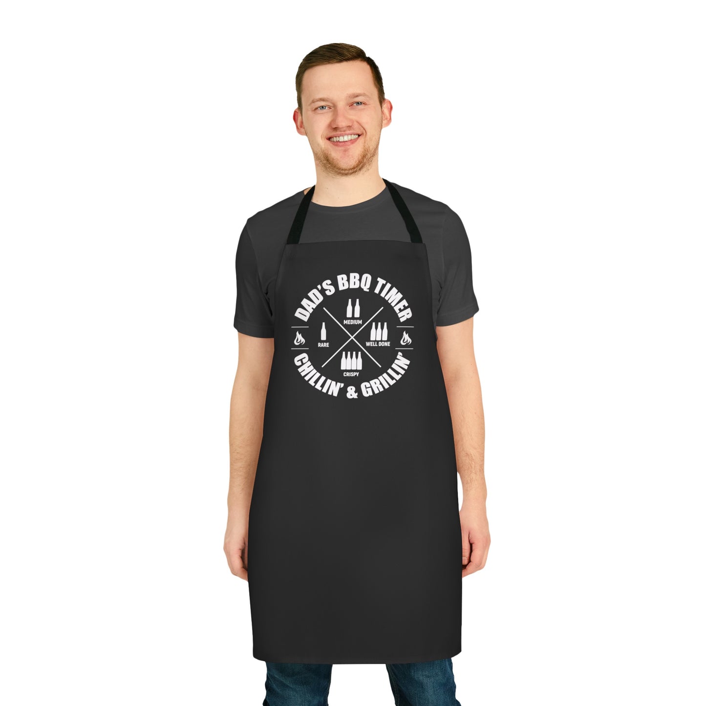 Dad's BBQ Timer Apron