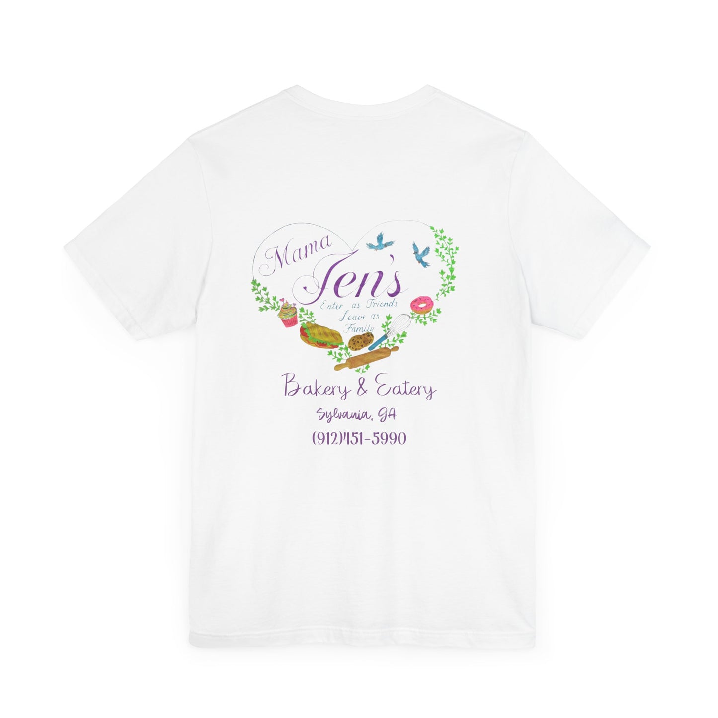 Allyssa Unisex Jersey Short Sleeve Tee