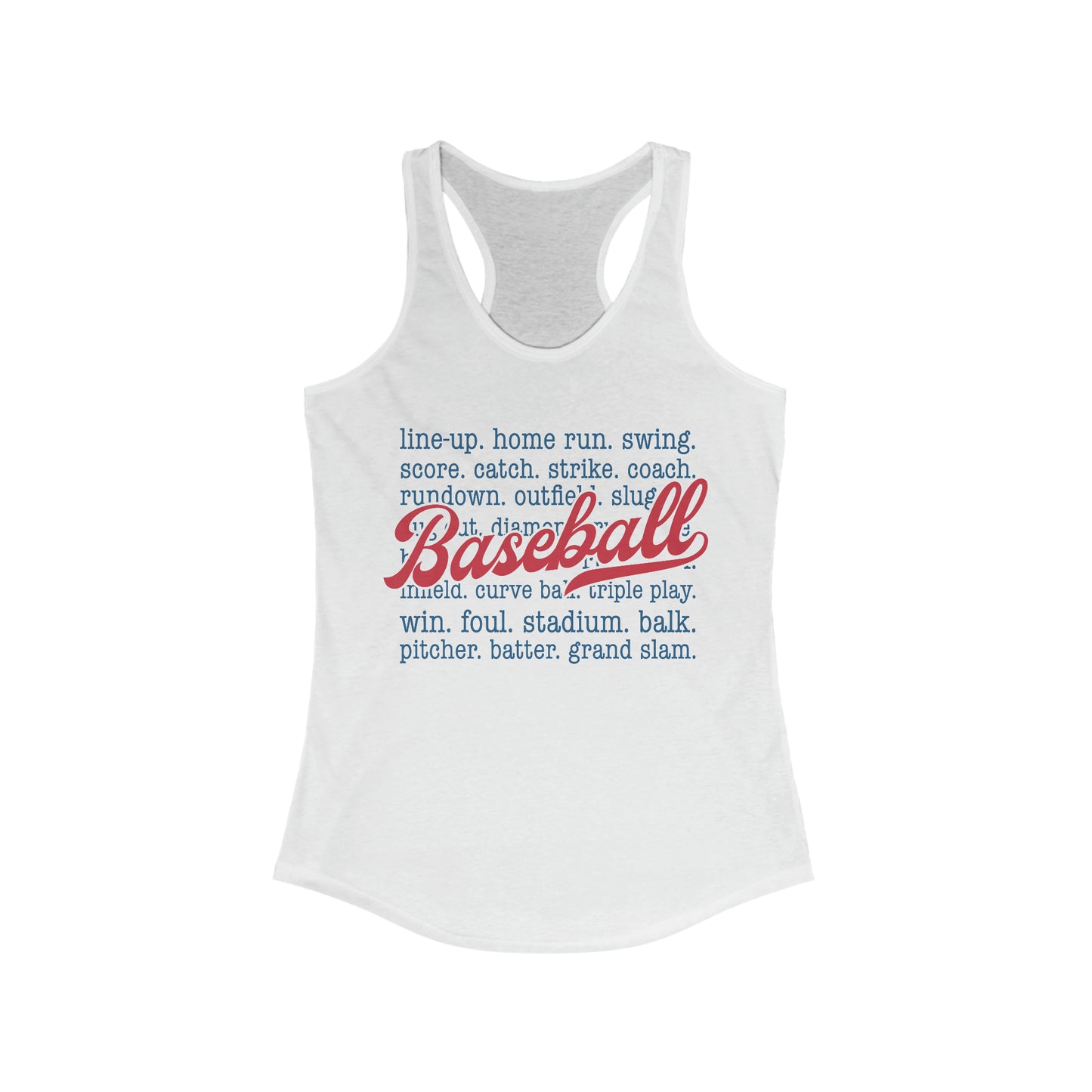 Baseball Racerback Tank