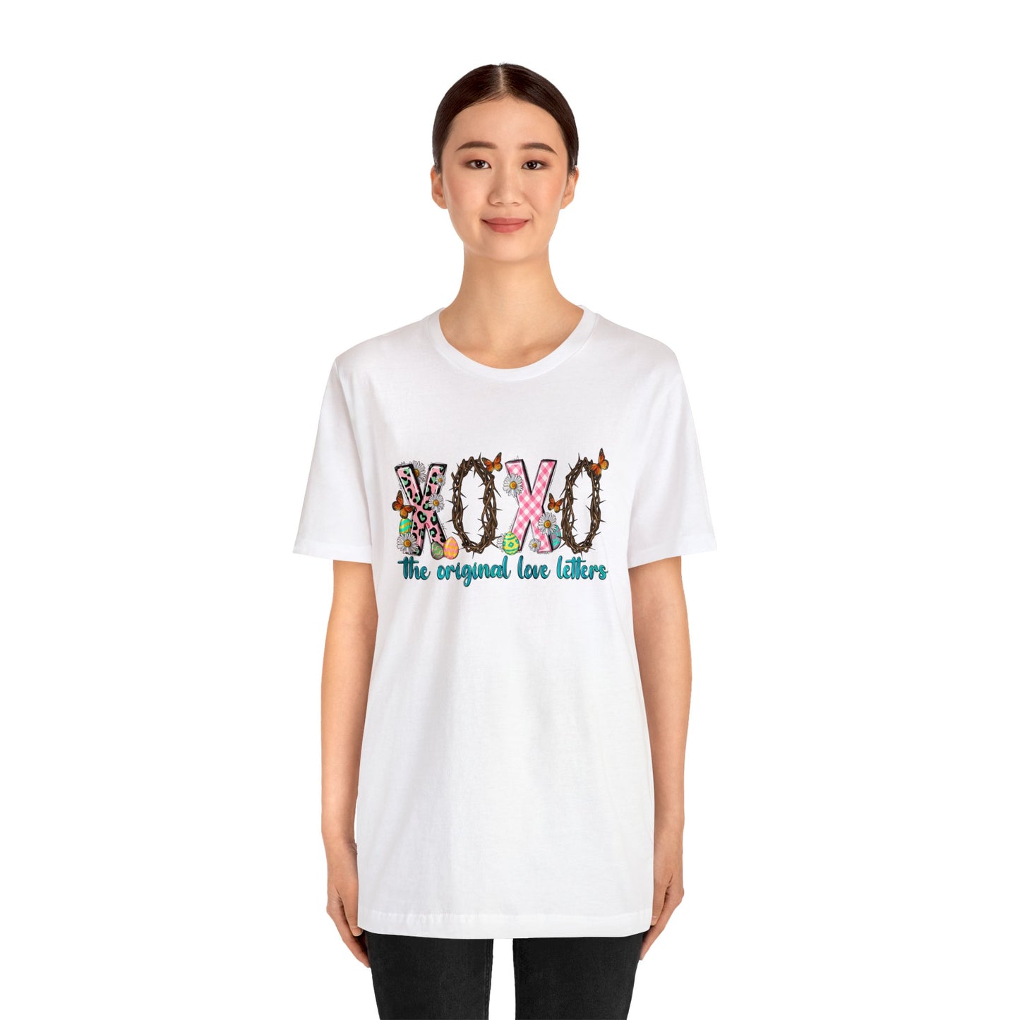 Easter the original love letter - Unisex Jersey Short Sleeve Tee