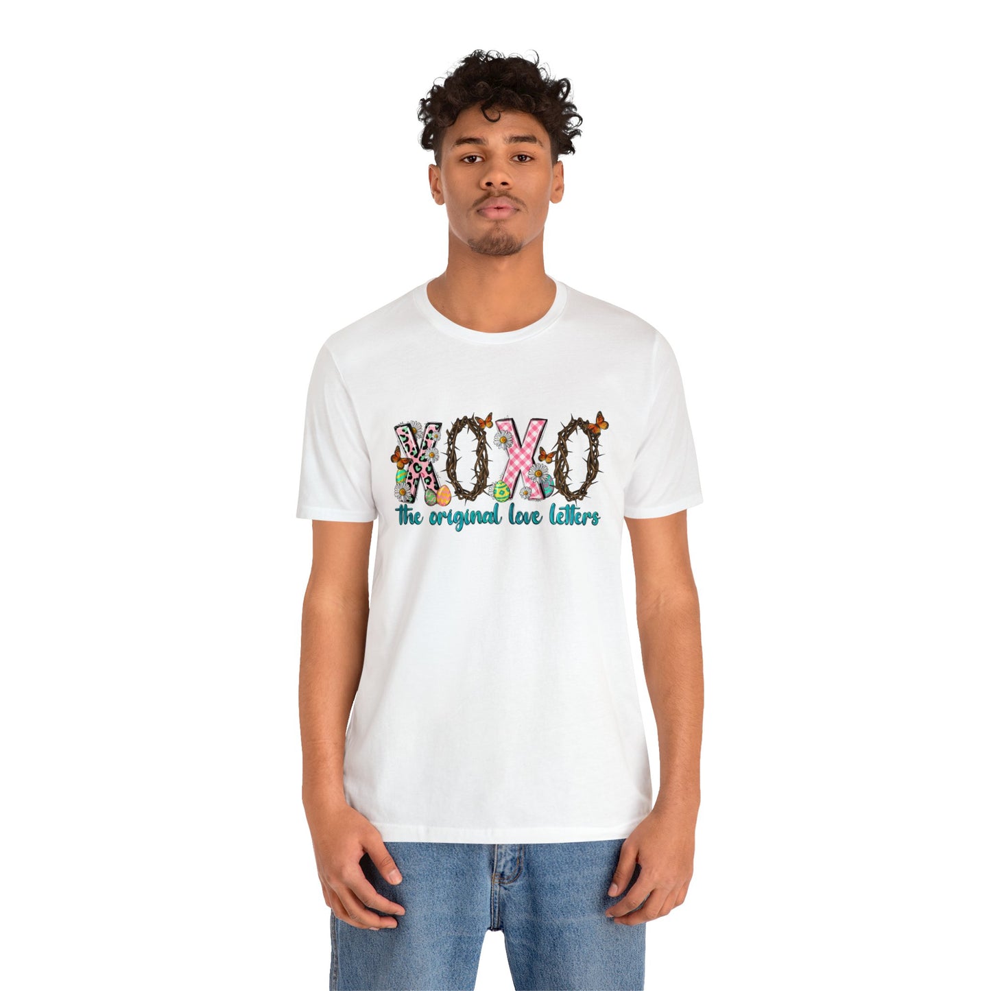 Easter the original love letter - Unisex Jersey Short Sleeve Tee