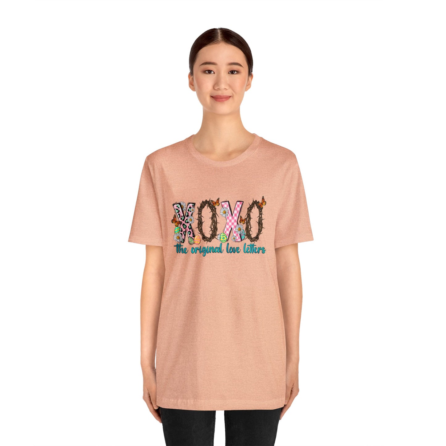 Easter the original love letter - Unisex Jersey Short Sleeve Tee