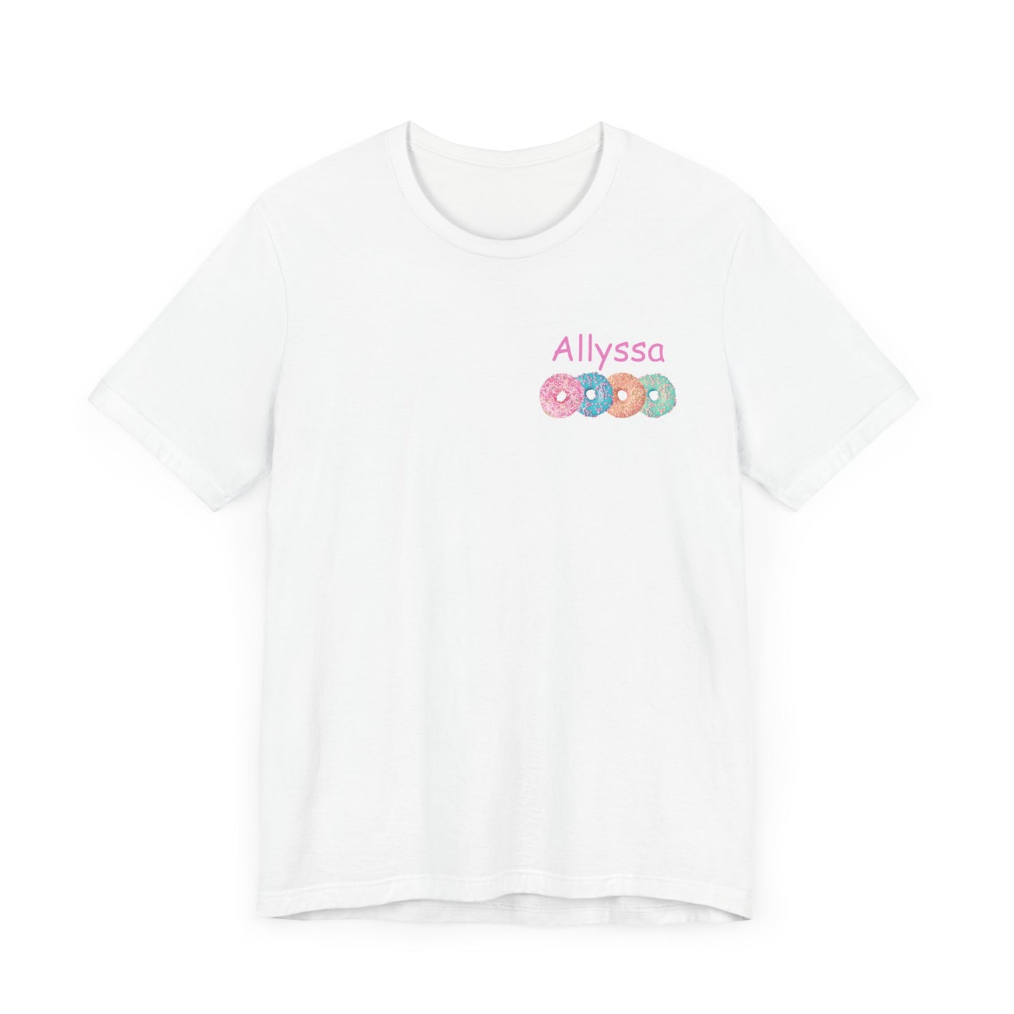 Allyssa Unisex Jersey Short Sleeve Tee