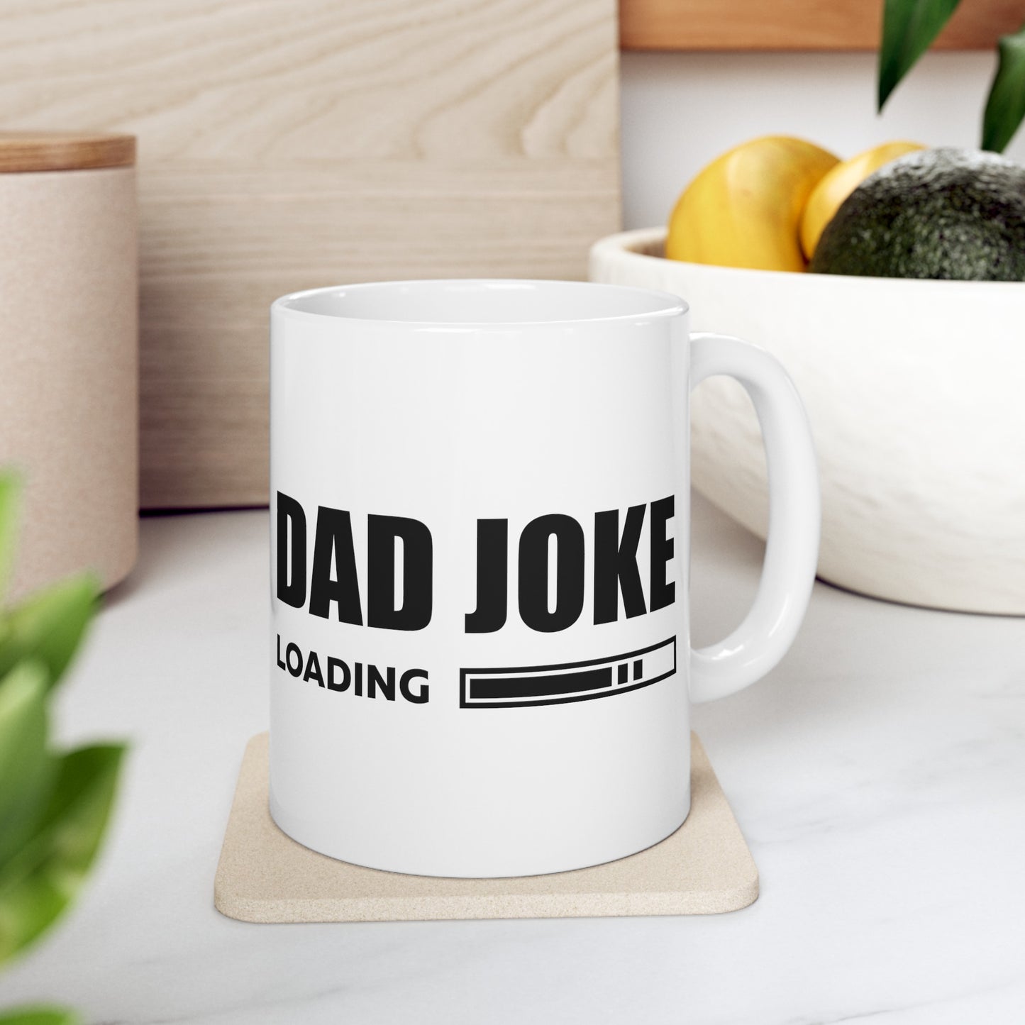 Dad Joke Loading Ceramic Mug, 11oz