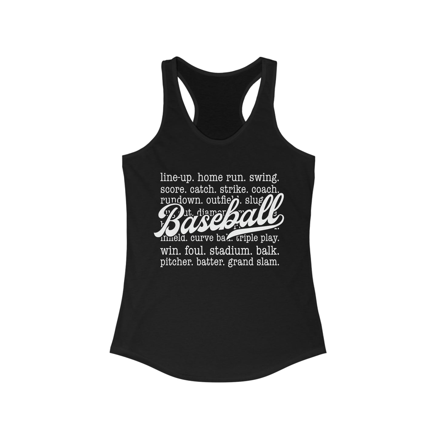 Baseball Racerback Tank