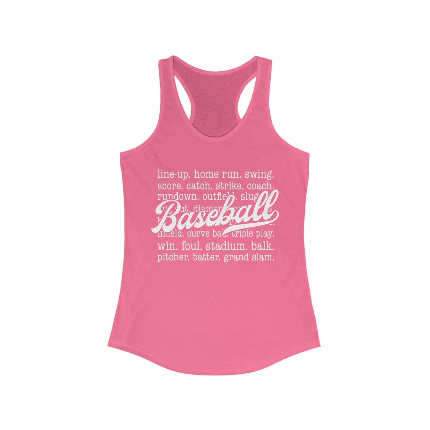Baseball Racerback Tank