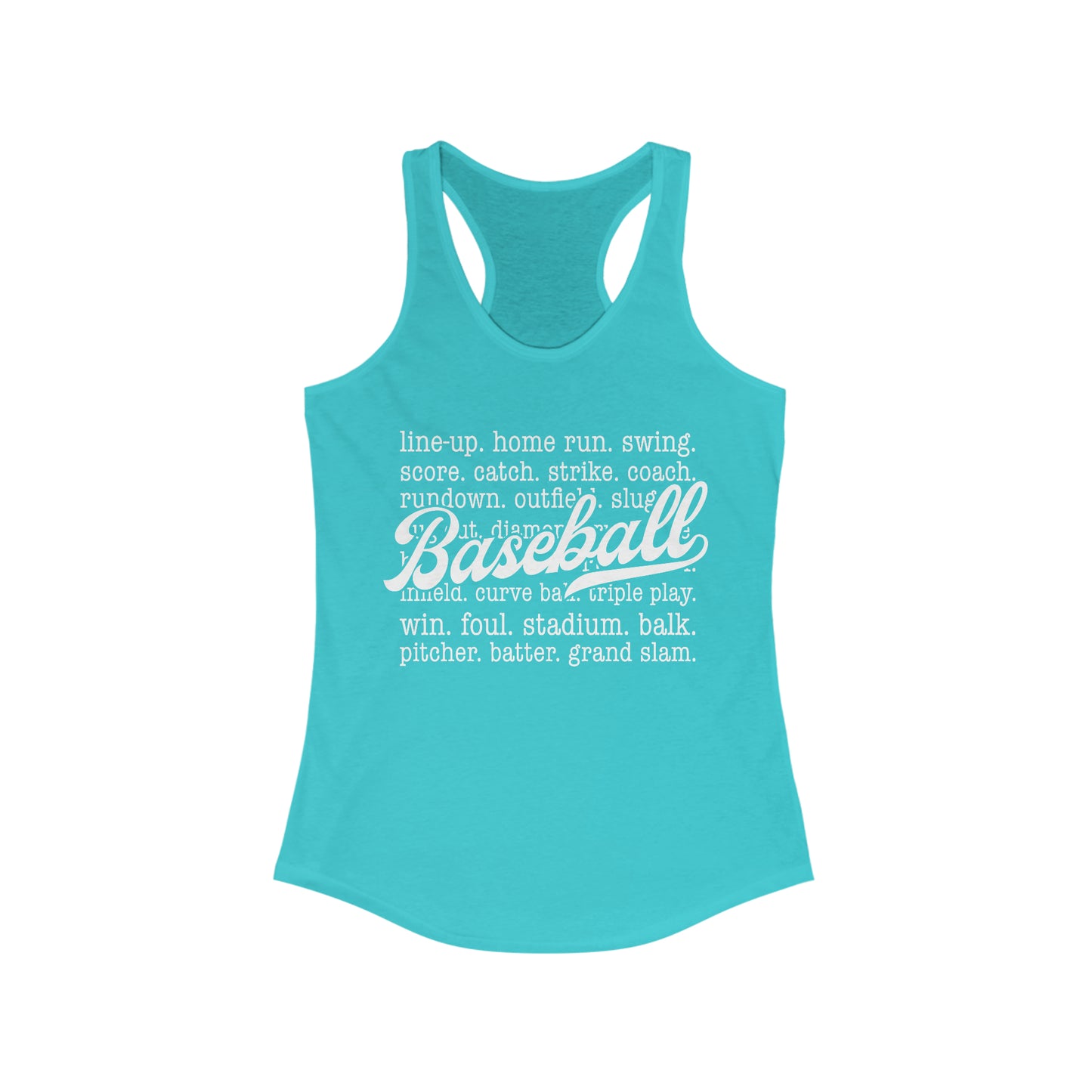Baseball Racerback Tank