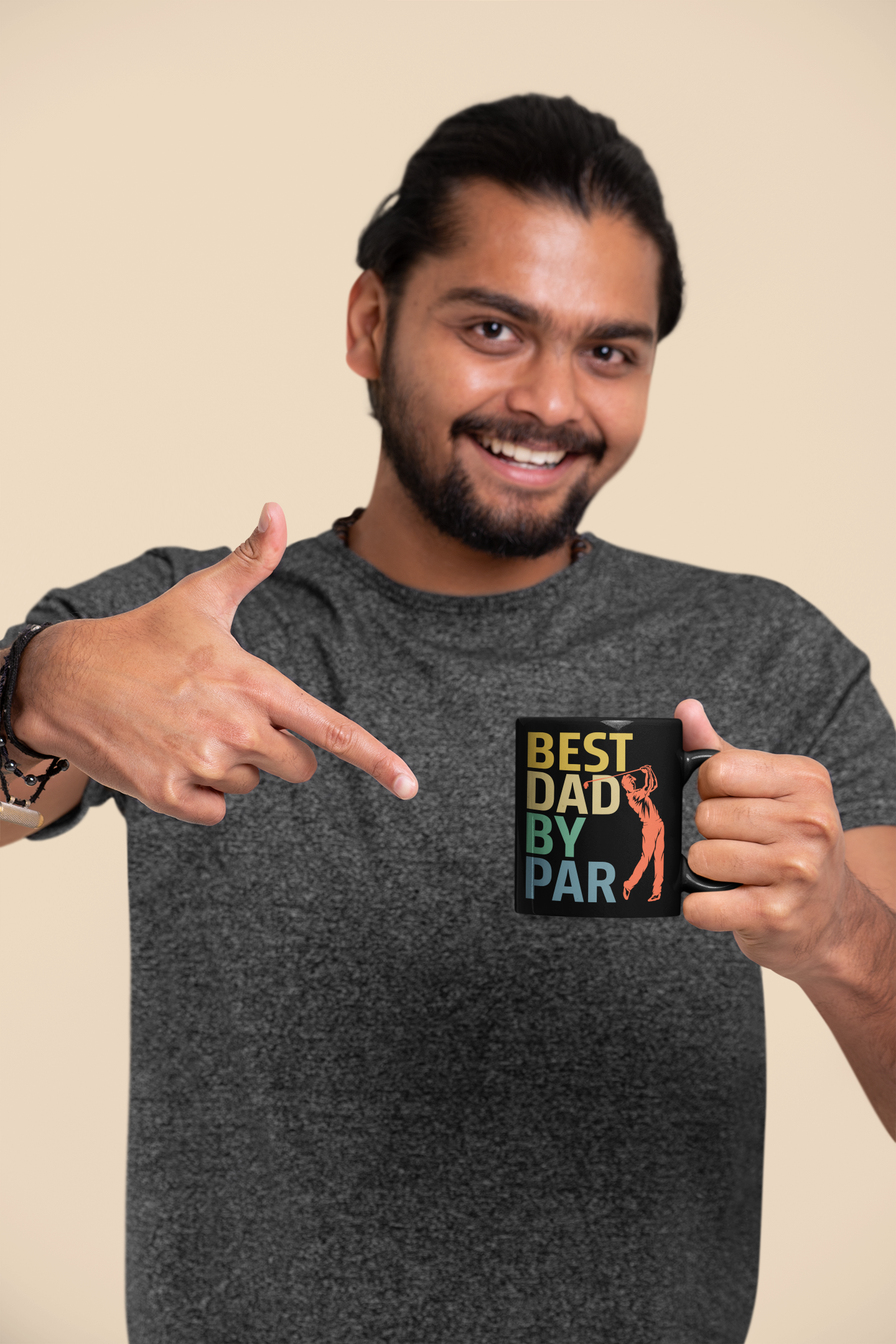 Best Dad By Par Ceramic Mug, (11oz, 15oz)