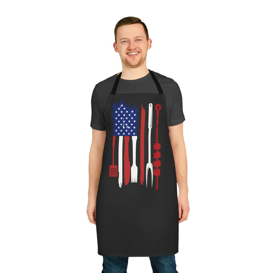 American Flag Grilling Apron