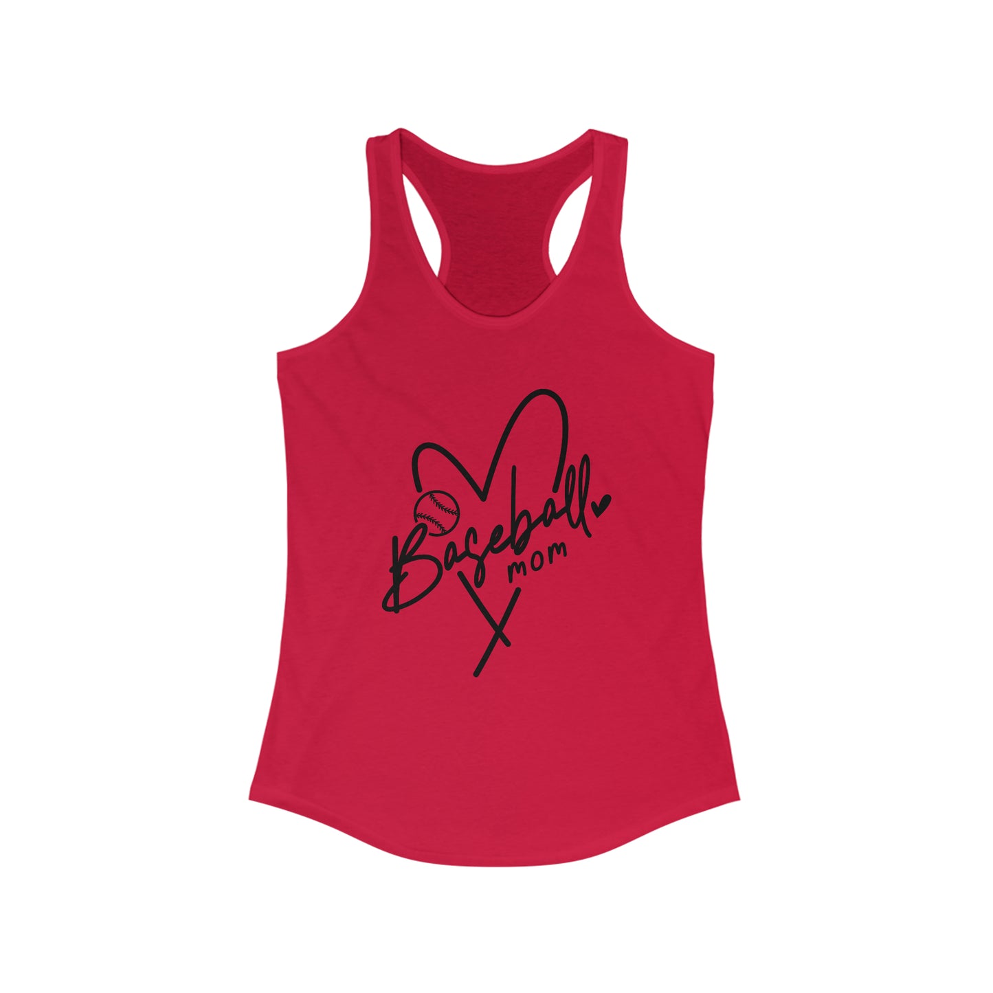 Baseball Mom Racerback Tank