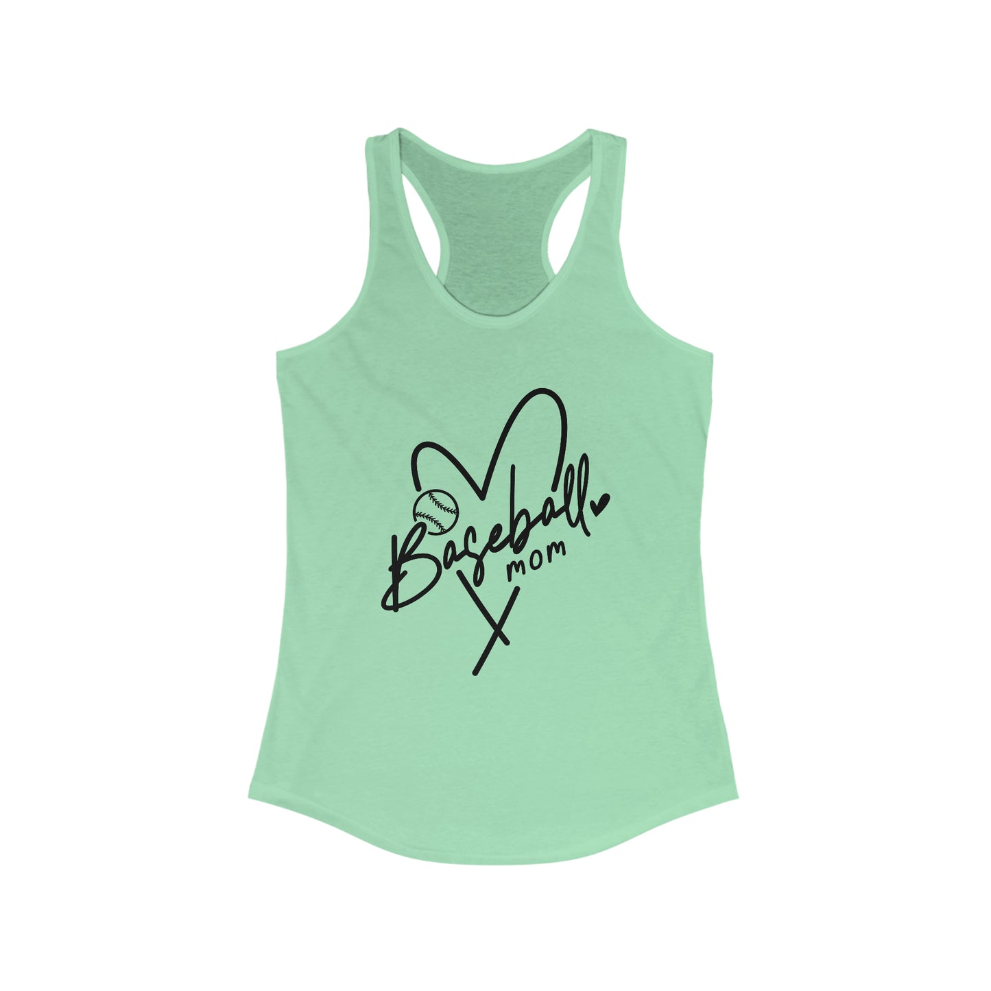 Baseball Mom Racerback Tank