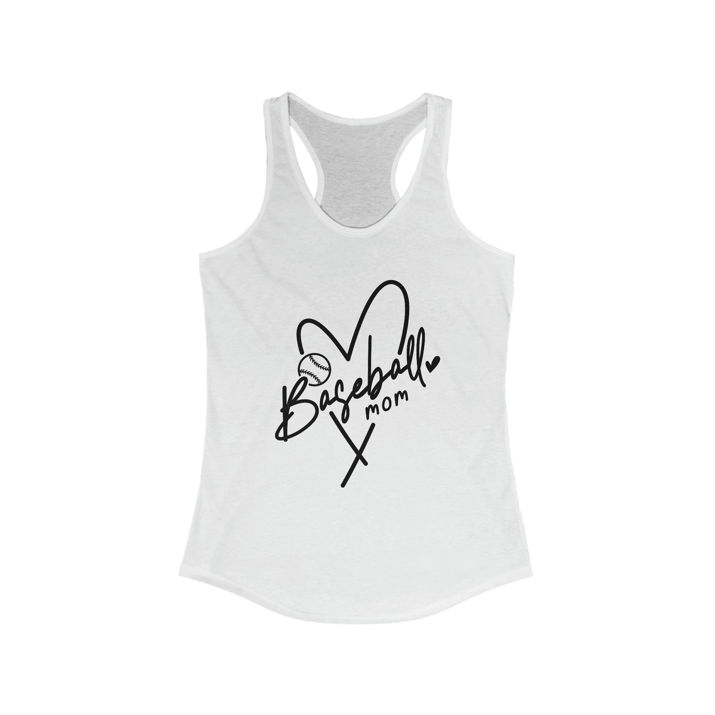 Baseball Mom Racerback Tank